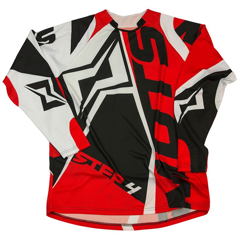 Bild von Trial Jersey Mots Step 4 rot Gr. L