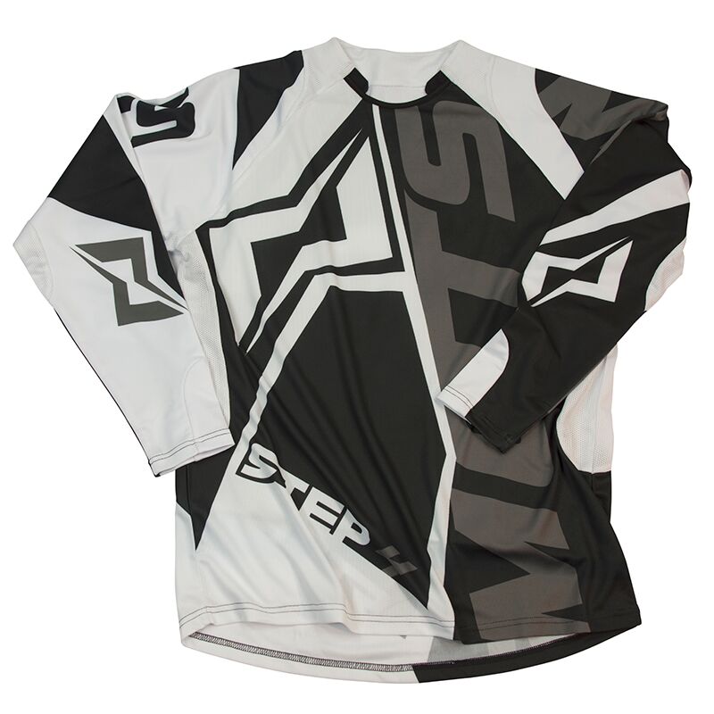 Bild von Trial Jersey Mots Step 4 schwarz/weiss Gr. XL
