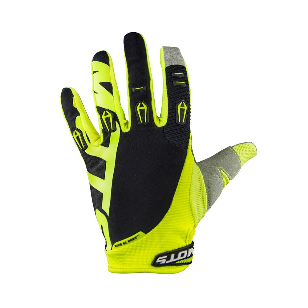 Bild von Cross Handschuhe Mots X1 grau/fluo gelb Gr. M