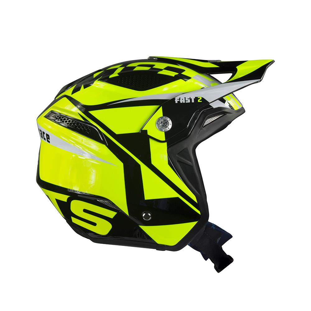 Bild von Helm Mots GO2 Fast Fluo Gr. L