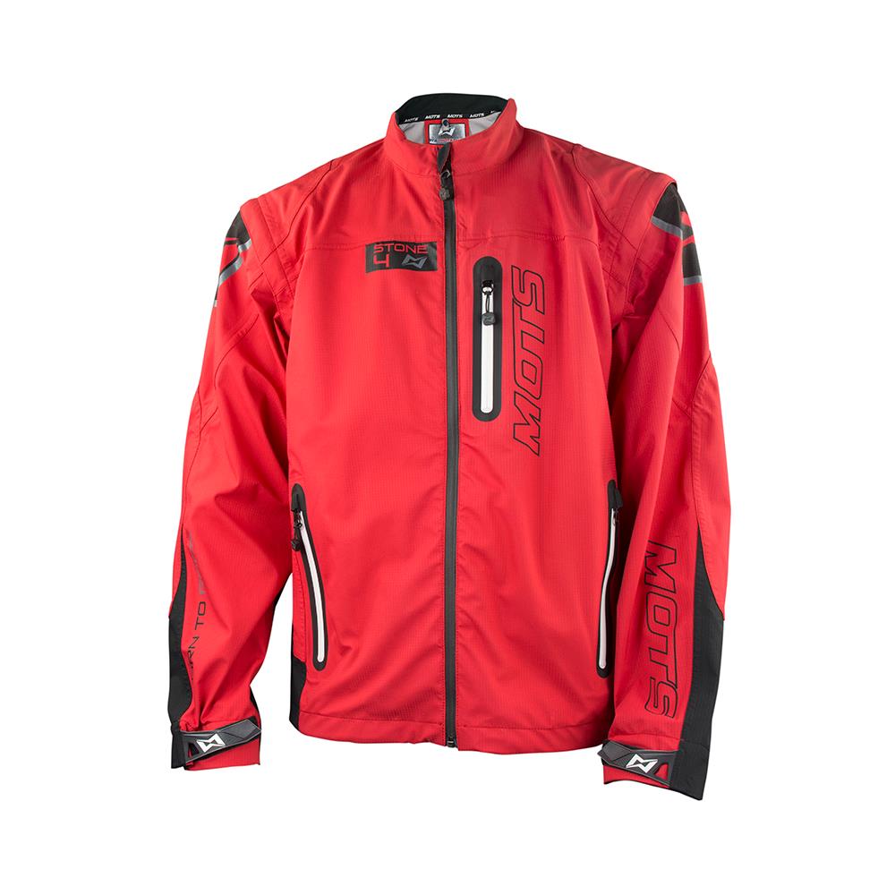 Bild von Trainings/Wind/ Regenjacke Stone 4 rot Gr. L