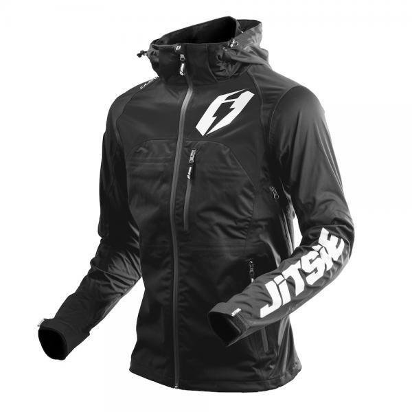 Bild von Wind und Regen Jacke Glow schwarz 