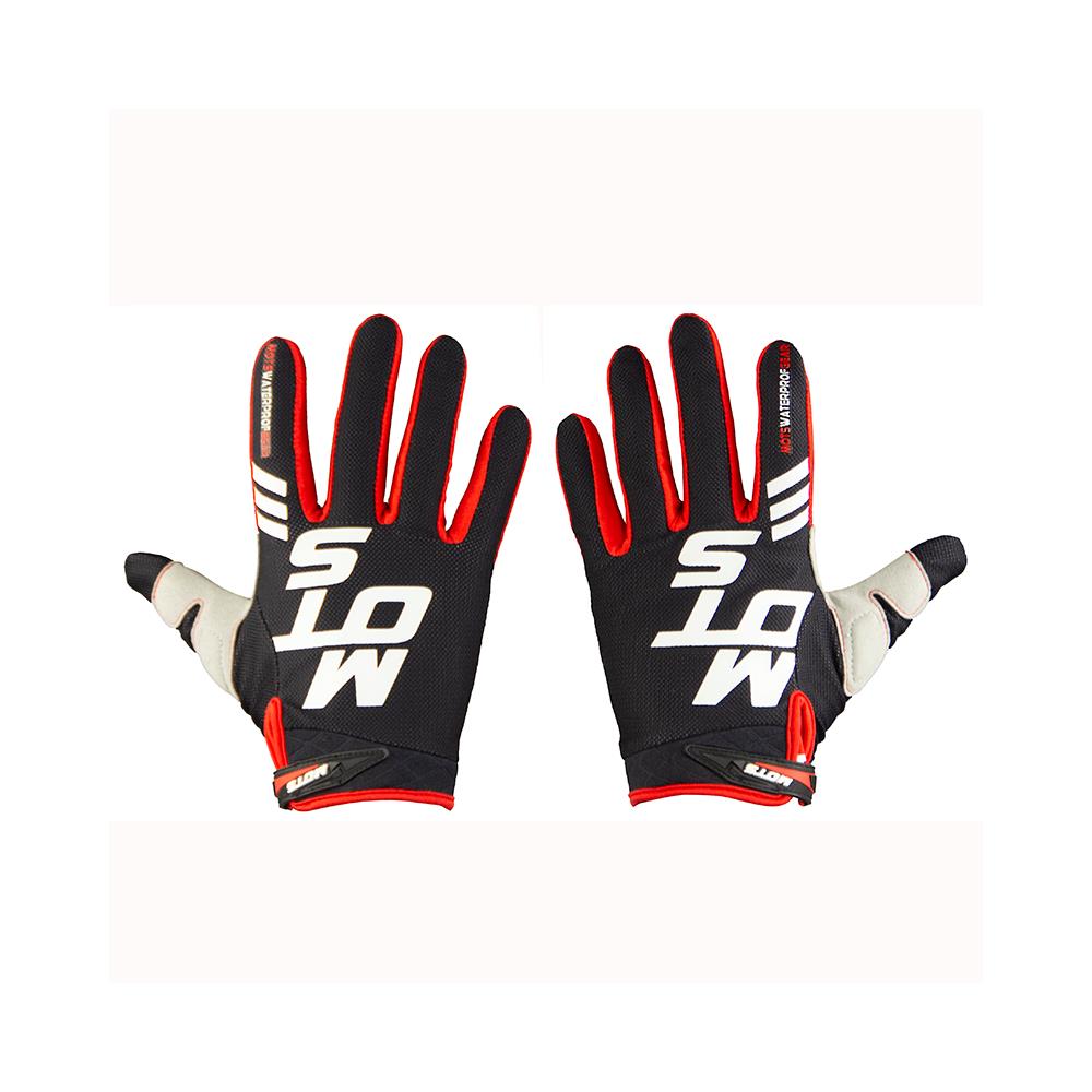 Bild von Trial Handschuhe Mots Membran schwarz/rot 