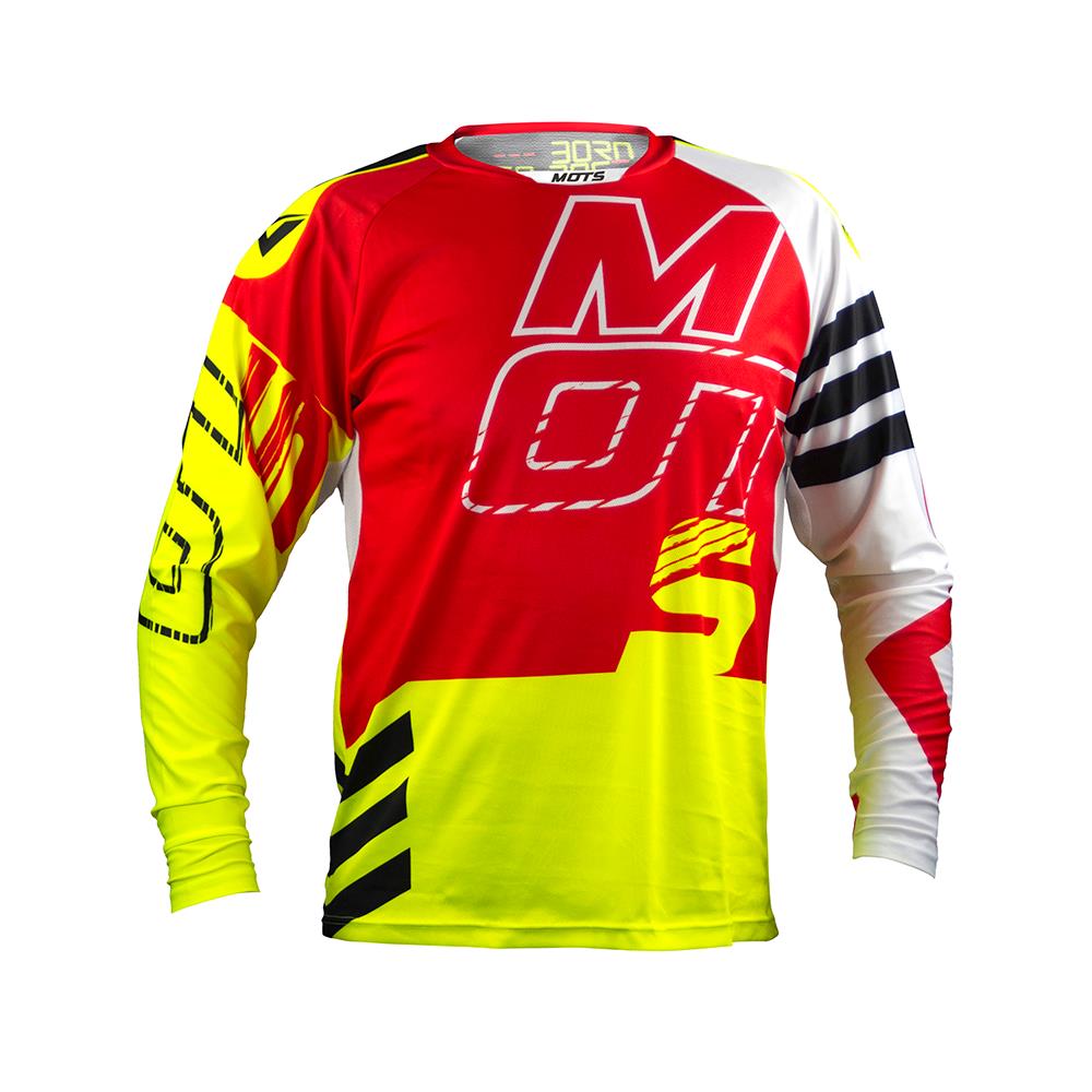 Bild von Trial Jersey Mots Step 5 gelb/rot Modell 2021