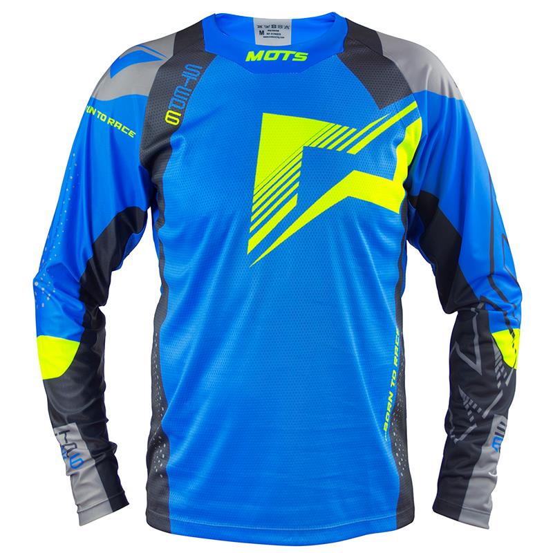 Bild von Trial Jersey Mots Step 6 blau Modell 2022