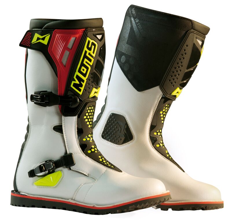 Bild von Trial Stiefel Mots Zona weiss  Gr 45