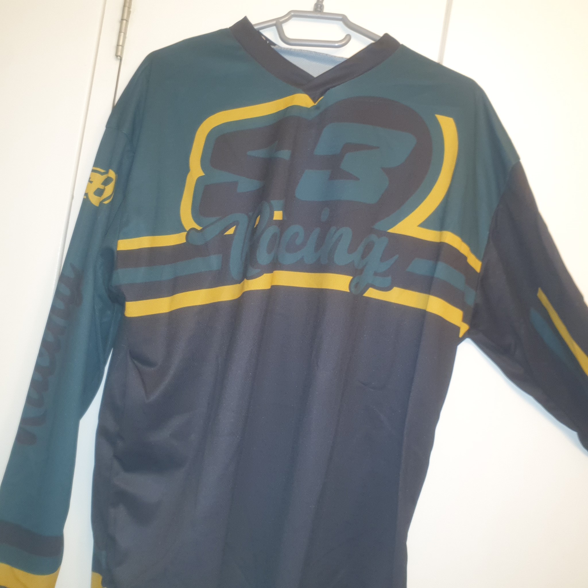 Bild von Trial Jersey  S3 British grün/schwarz Gr. XL