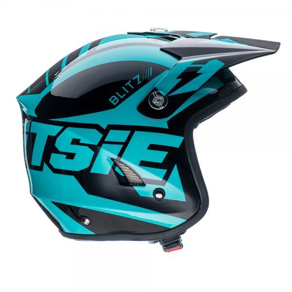 Bild von Trial Helm HT1 Blitz Gr. XL blau